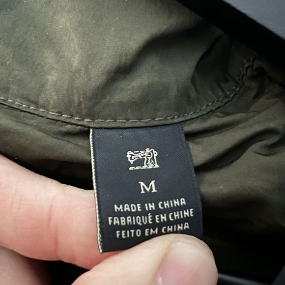 Scotch & Soda Mens Lightweight Quality Summer Jacket Size M Olive Green - Picture 4 of 11